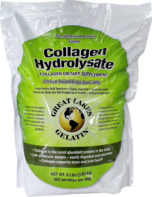 Collagen Hydrolysate 8lb Bag