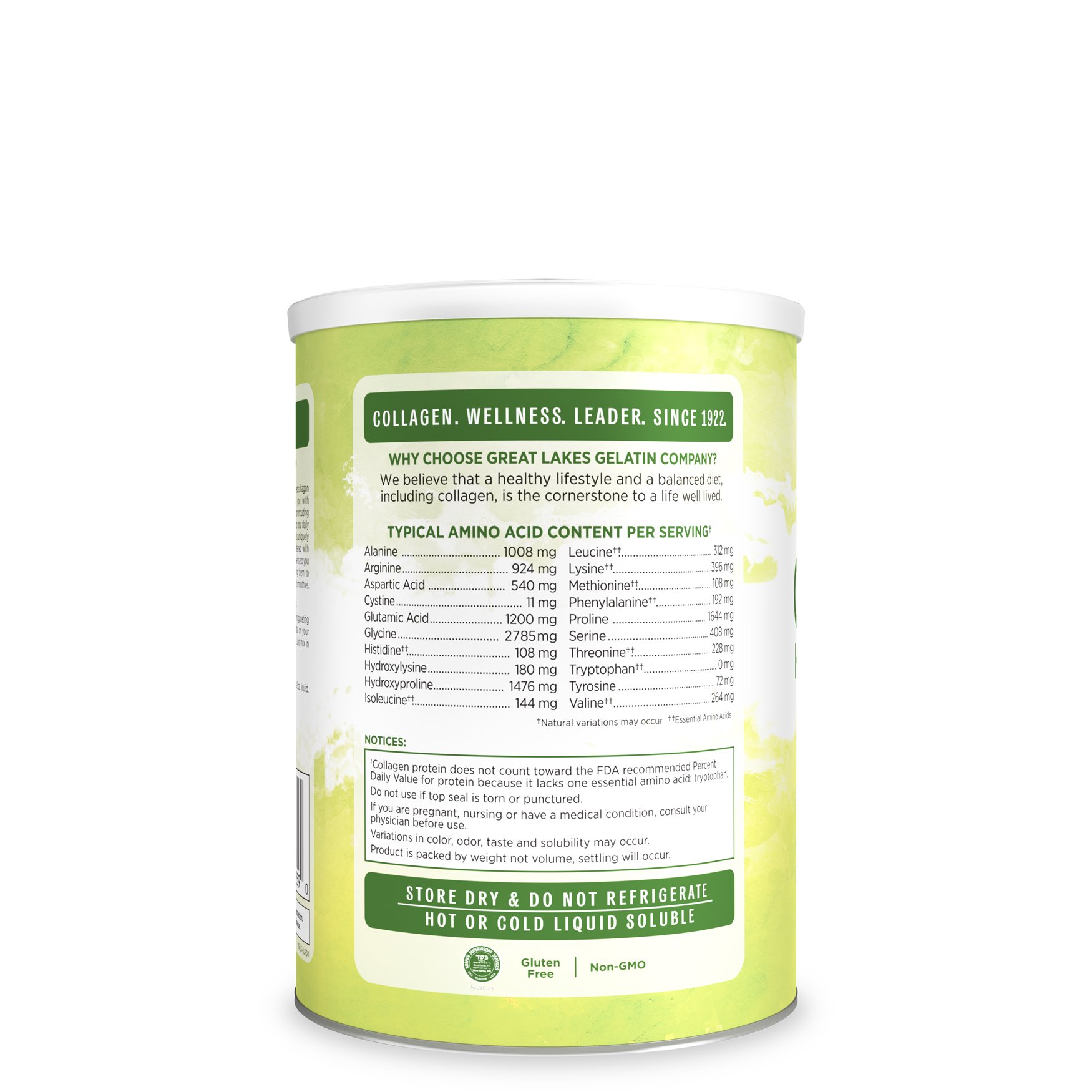 10 oz. Lemon + Lime Collagen Hydrolysate