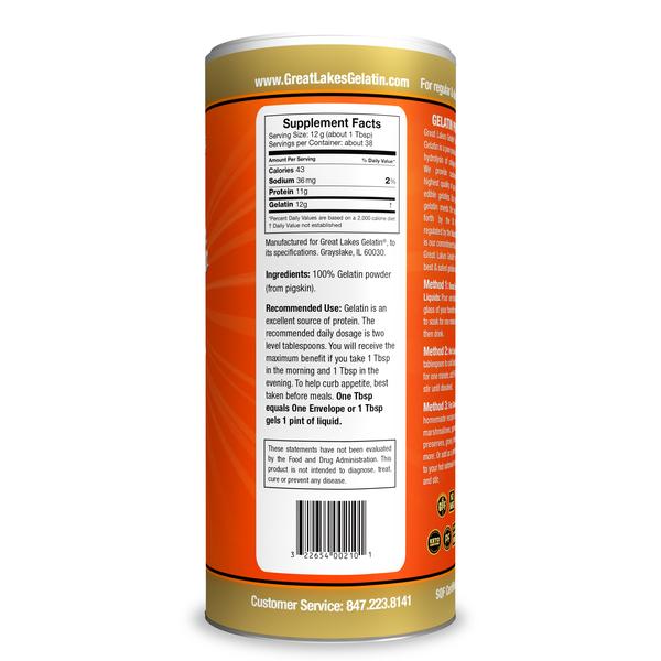16 oz. Porcine Gelatin