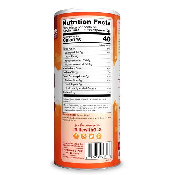 16 oz. Beef Gelatin