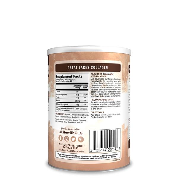 10 oz. Chocolate Collagen Hydrolysate