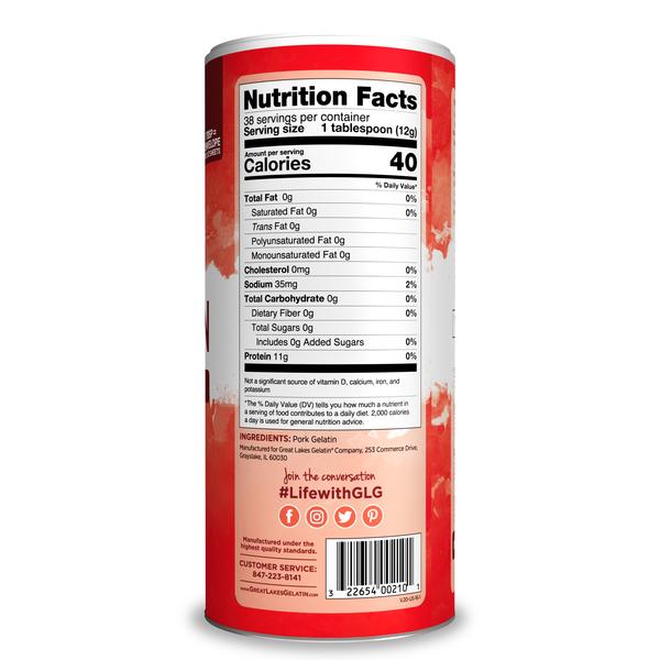16 oz. Porcine Gelatin